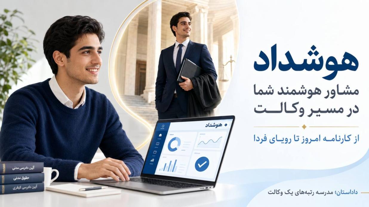 هوشداد، مشاور ممتاز شما برای قبولی در آزمون وکالت